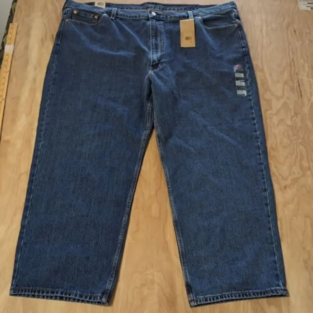 Levi Strauss 550 Men's Big/Tall 52 x 28 Relaxed Fit Tapered Leg Jeans‎ NWT!